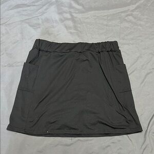 Women's Black Skort